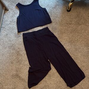 Navy Blue Matching Set